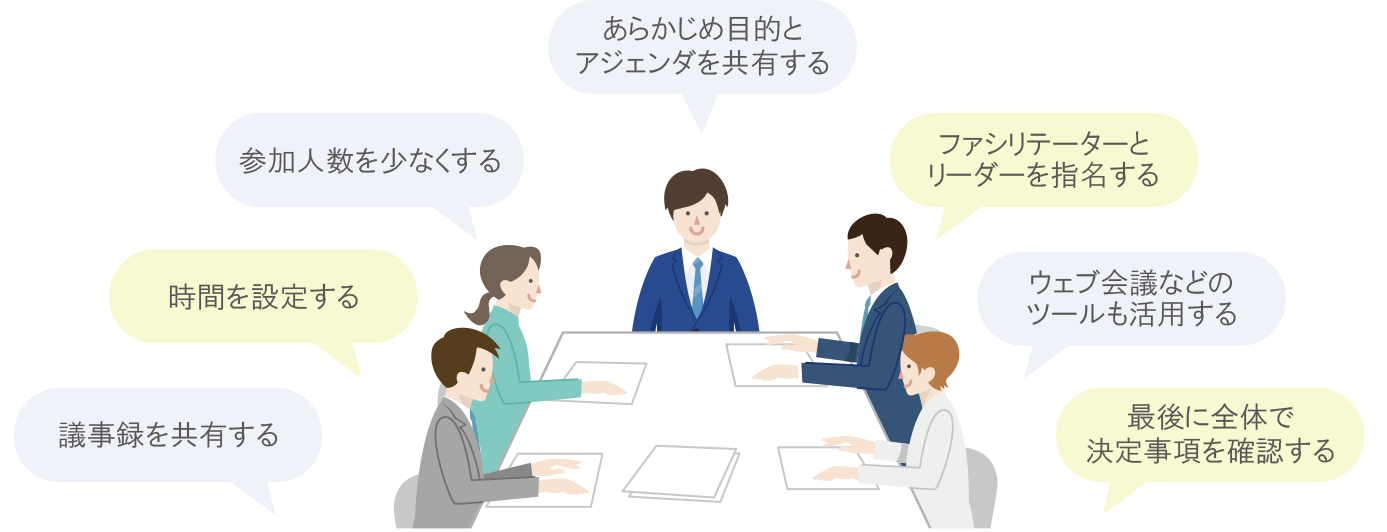 無駄な会議の特徴とは 有意義な会議にするための改善方法を解説