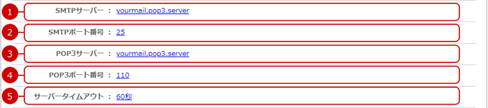 メールサーバーについて