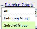 Manage Group Update Menu