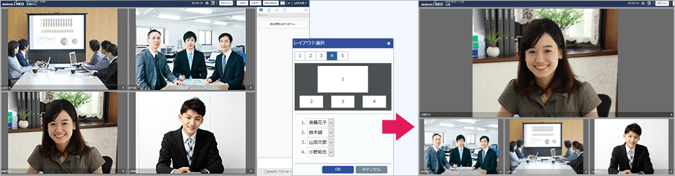 スクリーン制御