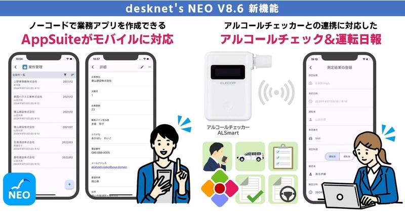 グループウェア『desknet’s NEO』バージョン8.6を提供開始！