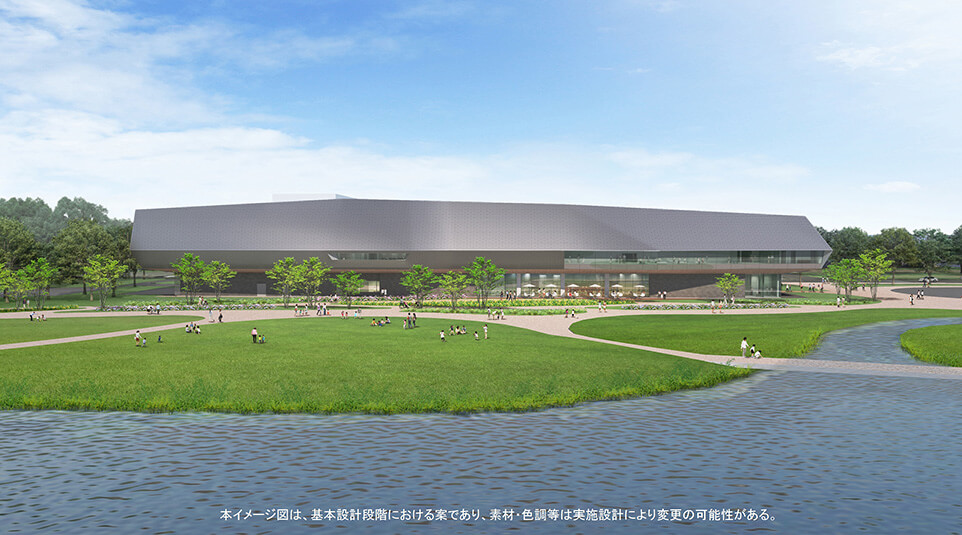 国立アイヌ民族博物館 完成イメージ(1)提供:文化庁